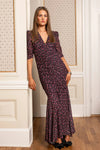 Sofia Dress French Rose Mesh