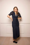 Sofia Dress Night Black Mesh