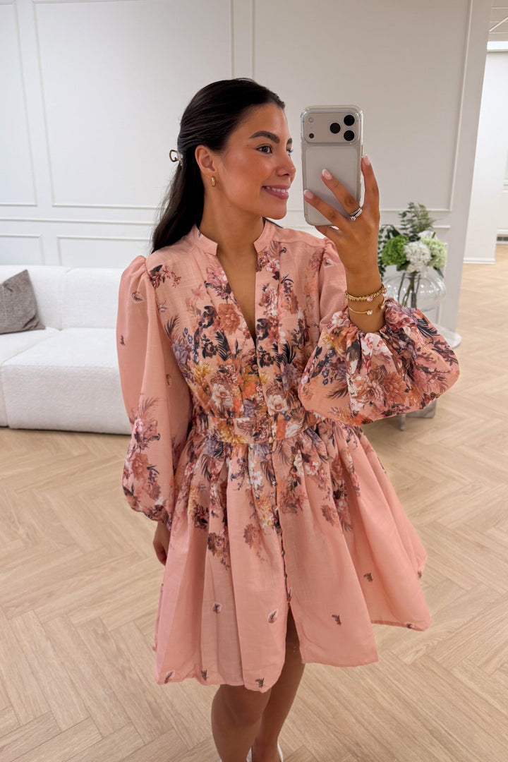 Sofia Mini Dress Rose | Kjoler | Smuk
