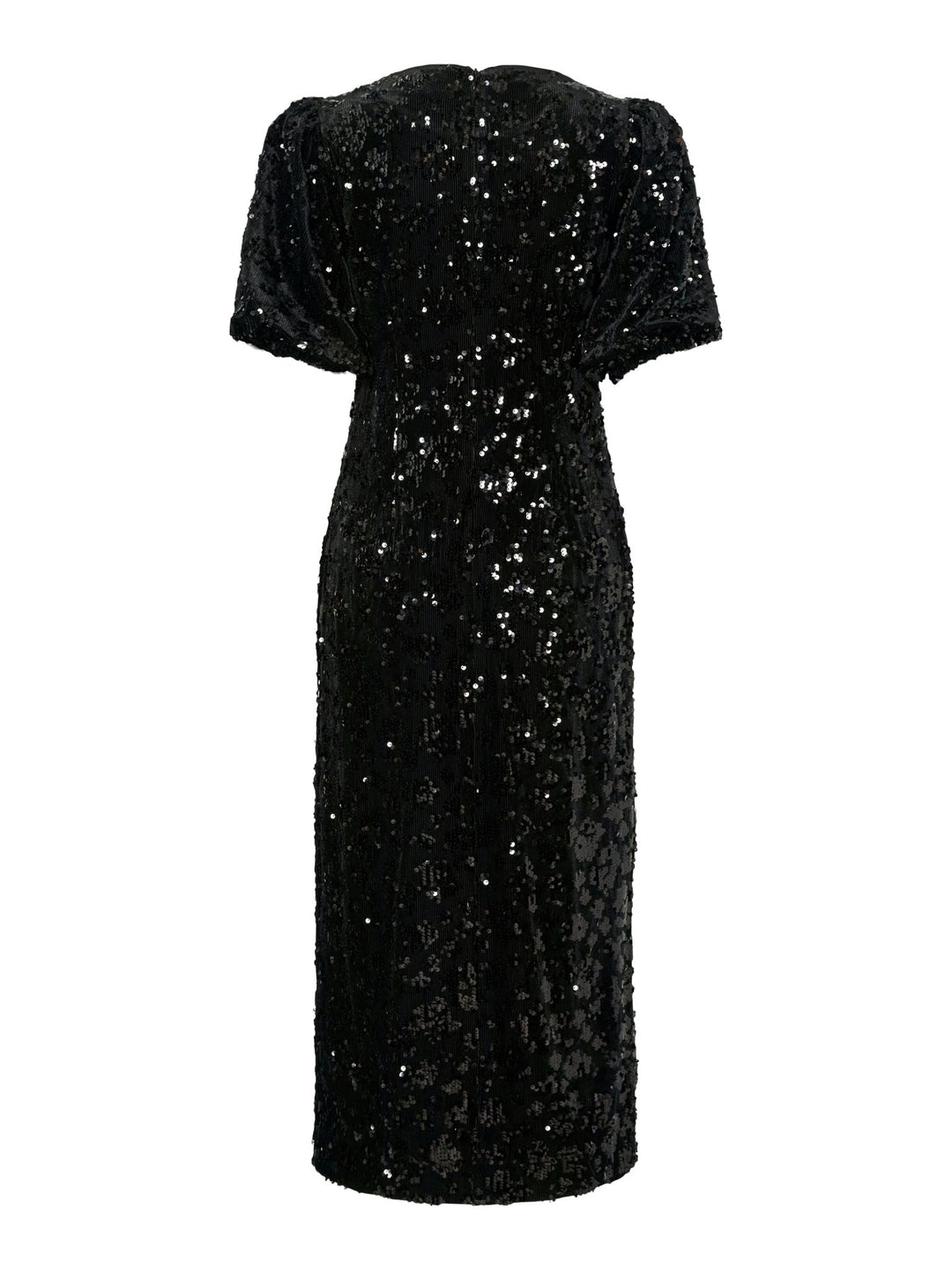 Sofie 2/4 Sequin Midi Dress Black W Sequins | Kjoler | Smuk - Dameklær på nett