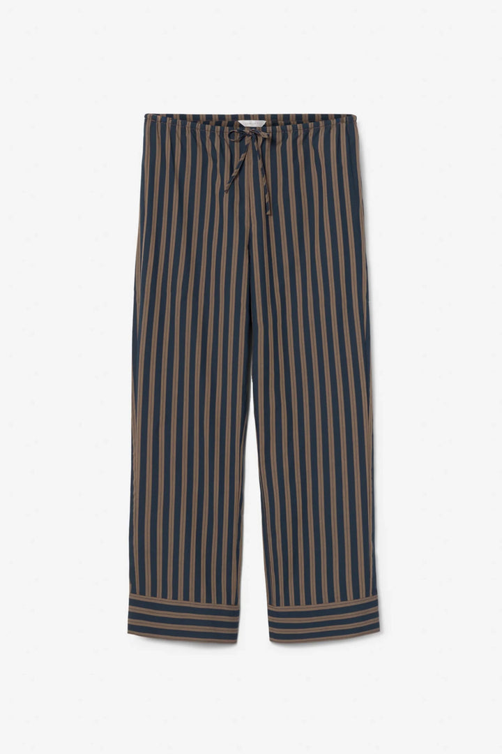 Soire Pyjamas Set Navy Stripe | Skjorter og bluser | Smuk