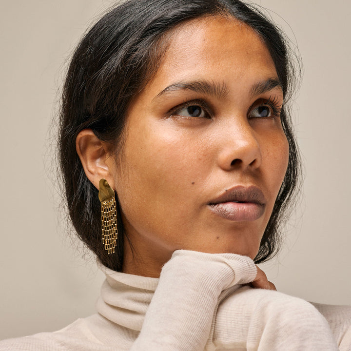 Solange Earrings Gold | Accessories | Smuk - Dameklær på nett