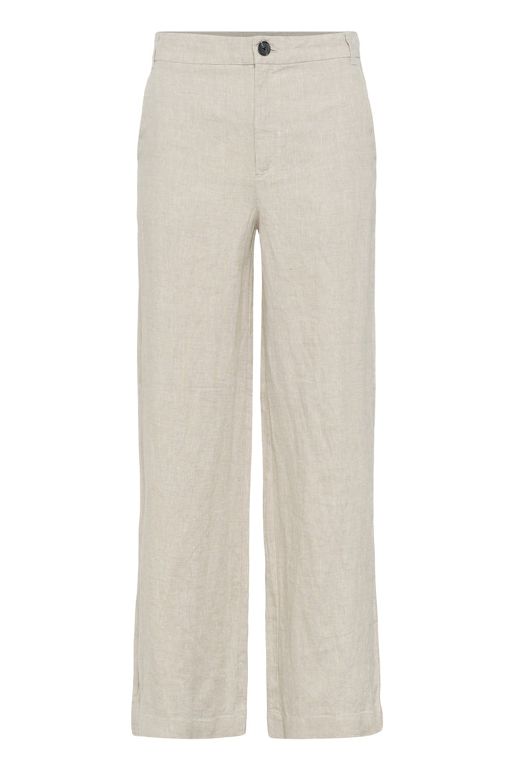 Solinaiw Pants Ecru Melange | Bukser | Smuk