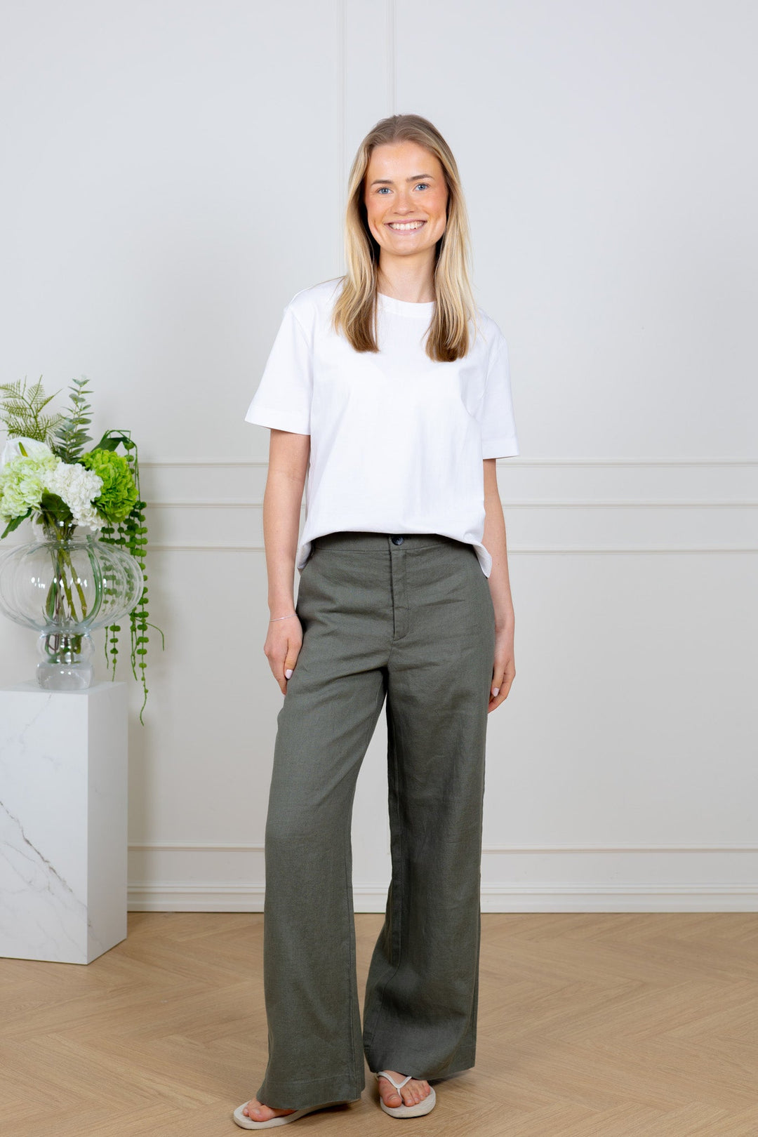 Solinaiw Pants Mulled Basil | Bukser | Smuk