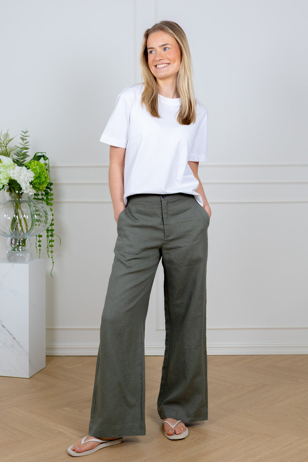Solinaiw Pants Mulled Basil | Bukser | Smuk