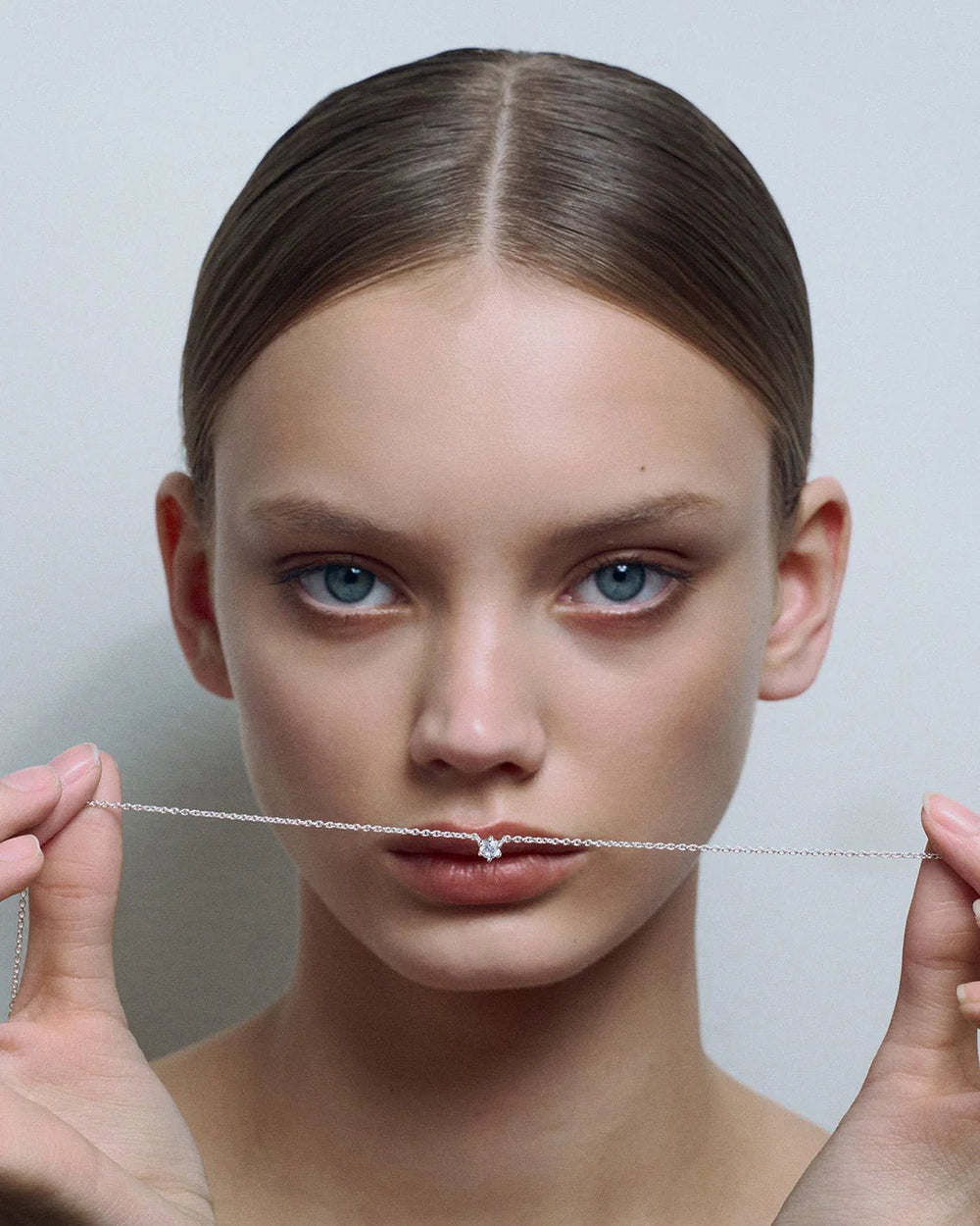 Solitare Necklace Silver | Accessories | Smuk