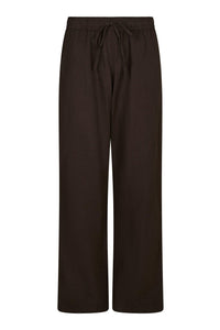 Sonar Linen Pants Dark Brown
