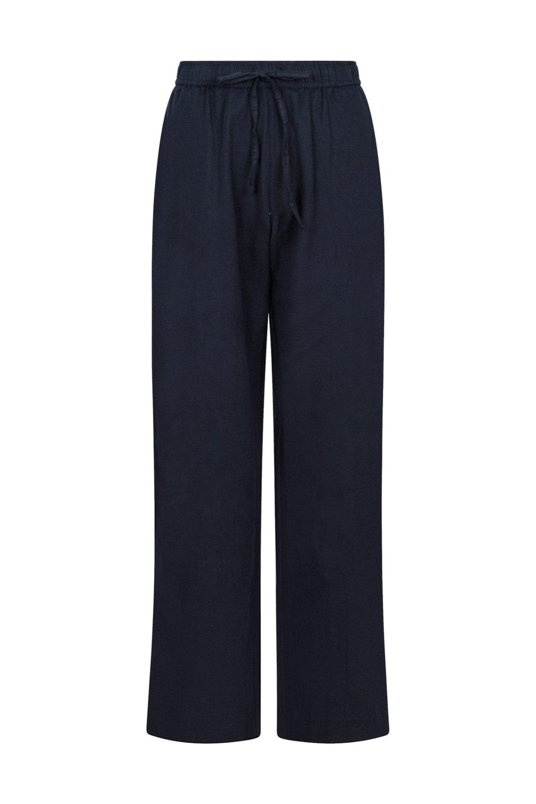 Sonar Linen Pants Navy | Bukser | Smuk - Dameklær på nett