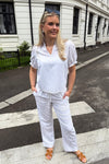 Sonar Linen Pants White