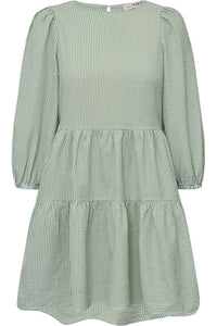 Sonja Dress White/Green