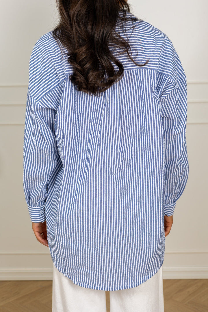 Sonja New Shirt Navy/White | Shorts | Smuk