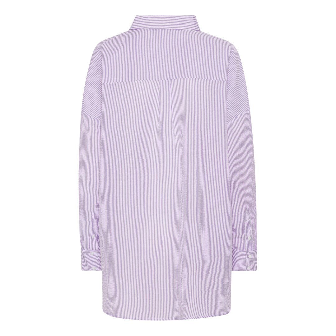 Sonja Shirt Purple/White | Skjorter og bluser | Smuk