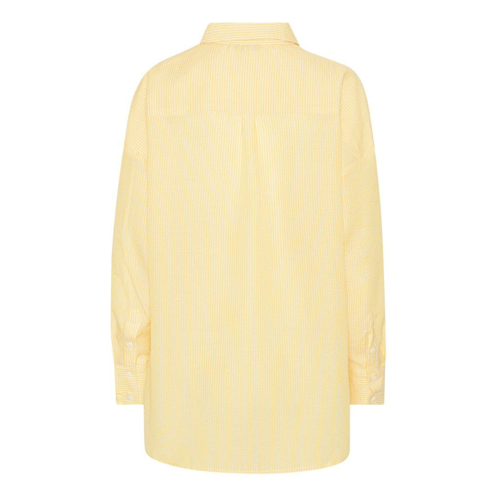 Sonja Shirt Yellow/White | Skjorter og bluser | Smuk