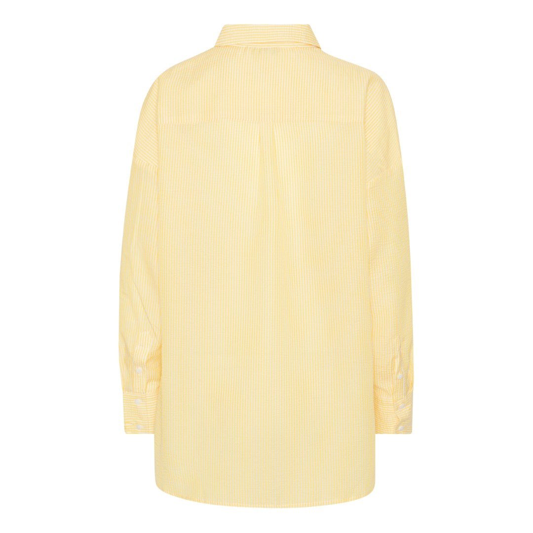 Sonja Shirt Yellow/White | Skjorter og bluser | Smuk