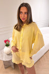 Sonja Shirt Yellow/White