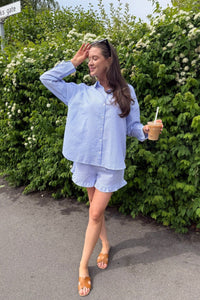 Sonja Shorts Blue/White Stripe