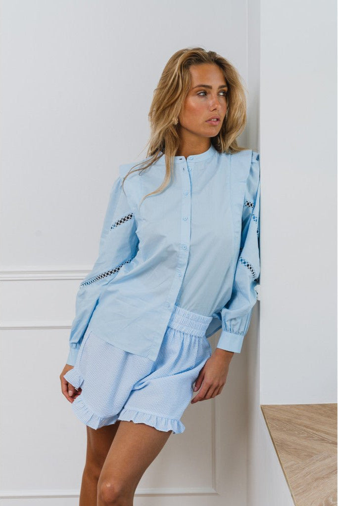 Sonja Shorts Blue/White Stripe