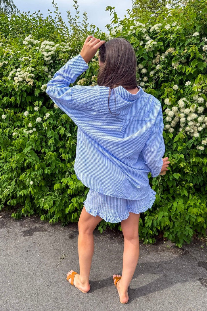 Sonja Shorts Blue/White Stripe