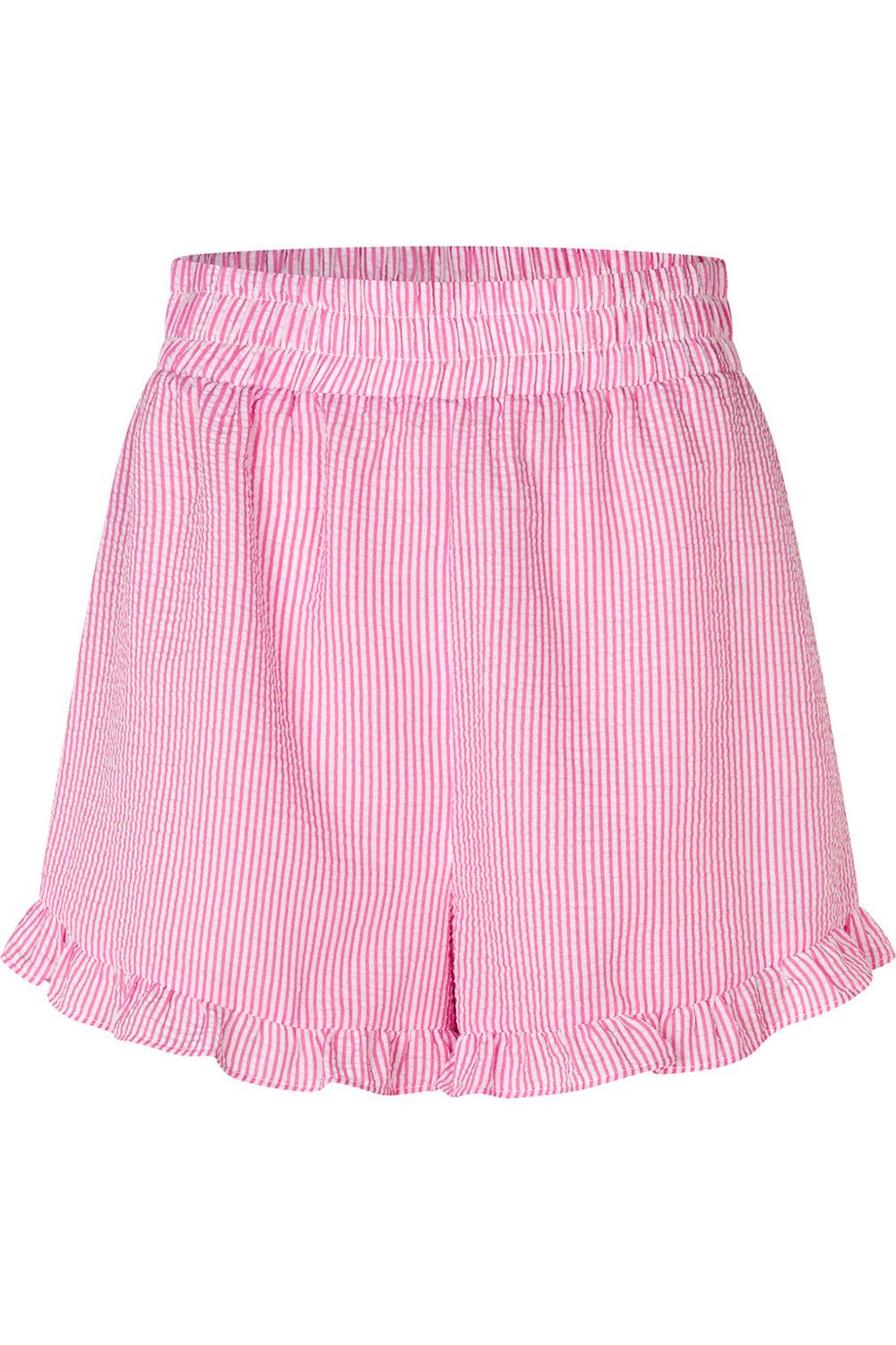 Sonja Shorts Hot Pink/White | Shorts | Smuk - Dameklær på nett