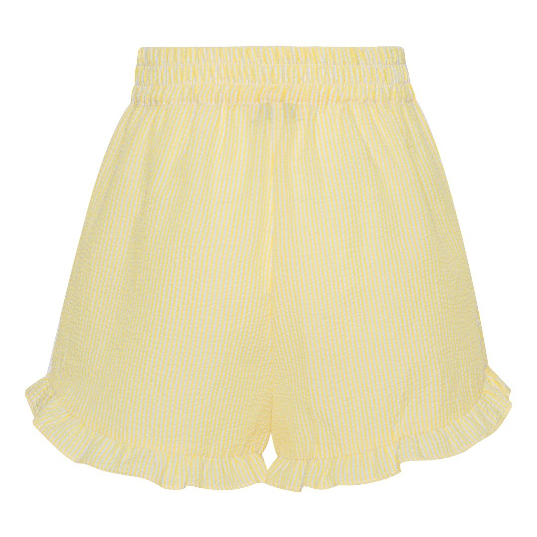 Sonja Shorts Yellow/White | Shorts | Smuk