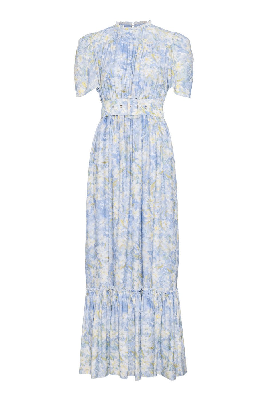 Sophie Puff Maxi Dress Wisteria Kiss | Kjoler | Smuk