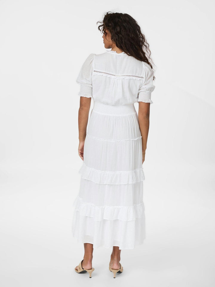 Sophie S Voile Dress White | Kjoler | Smuk - Dameklær på nett