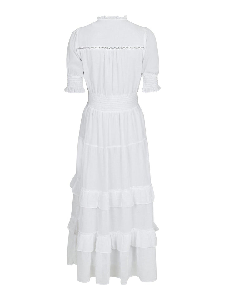 Sophie S Voile Dress White | Kjoler | Smuk - Dameklær på nett
