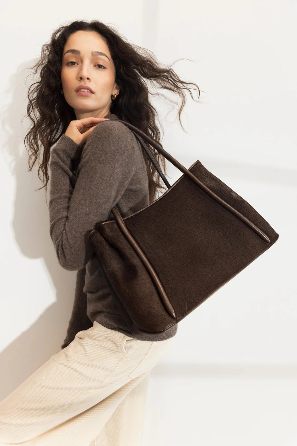 Sorrelle Tote Large Dark Brown | Vesker | Smuk