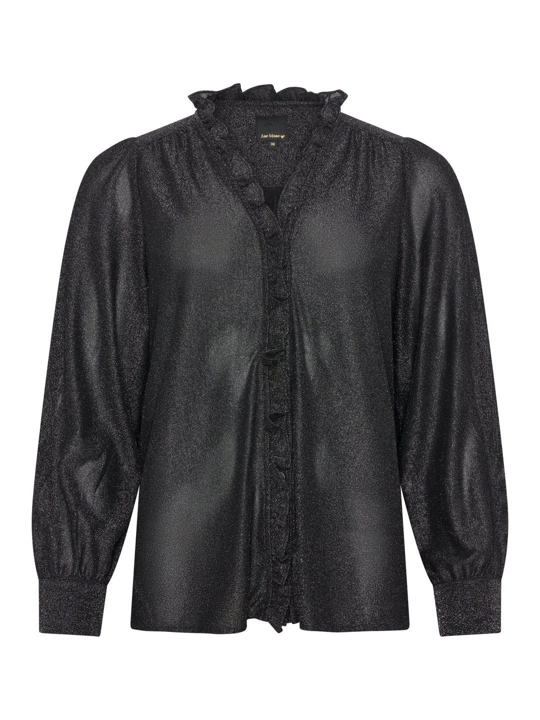 Sparkle Blouse Black | Skjorter og bluser | Smuk