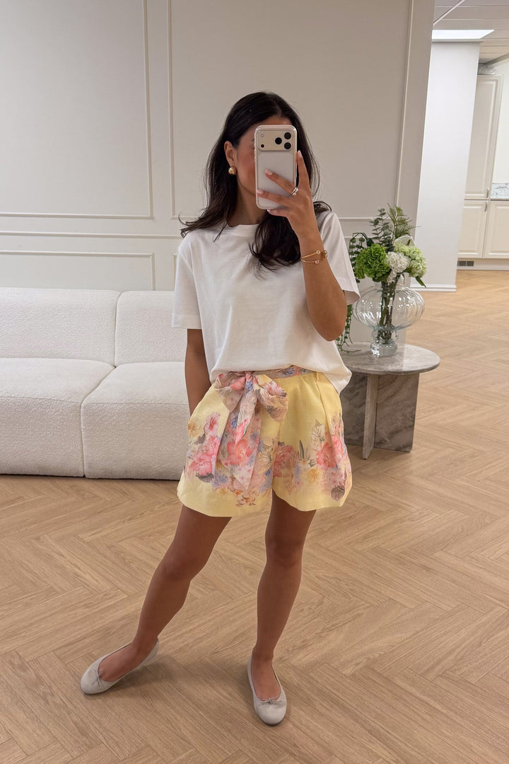 Spring Shorts Jaune Flower | Shorts | Smuk