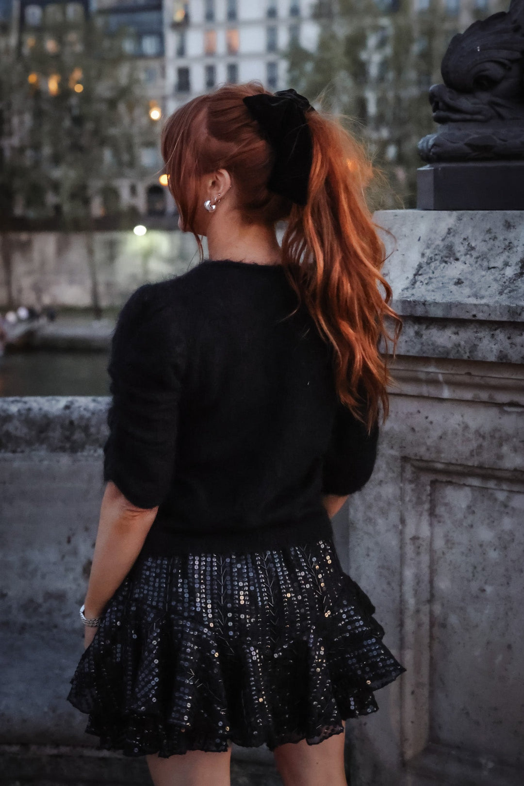 Stardust Skirt Shorts Black & Silver | Skjørt | Smuk - Dameklær på nett