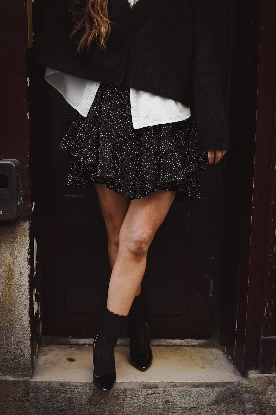 Stardust Skirt Shorts Black & Silver | Skjørt | Smuk - Dameklær på nett