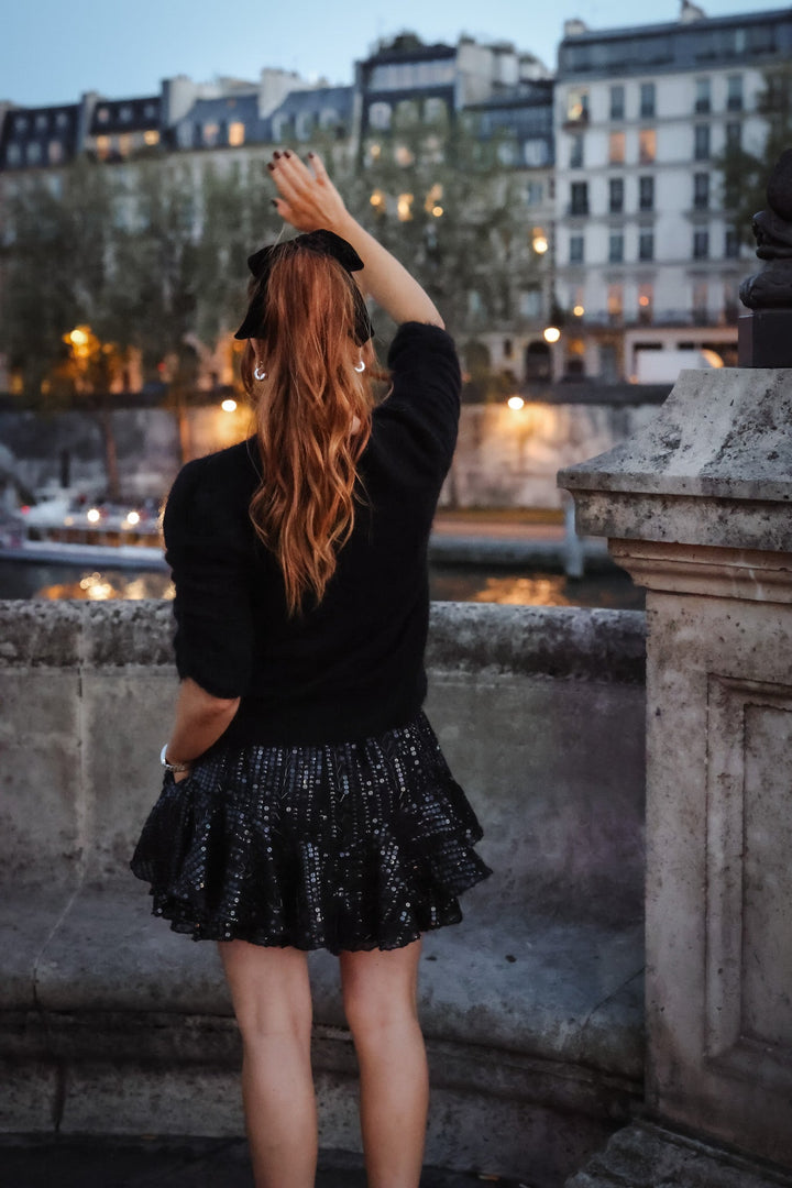 Stardust Skirt Shorts Black & Silver | Skjørt | Smuk - Dameklær på nett