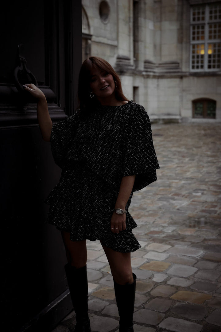 Stardust Top Black & Gold | Topper | Smuk - Dameklær på nett