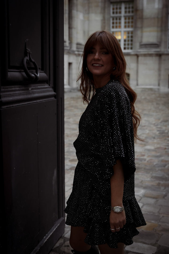 Stardust Top Black & Gold | Topper | Smuk - Dameklær på nett