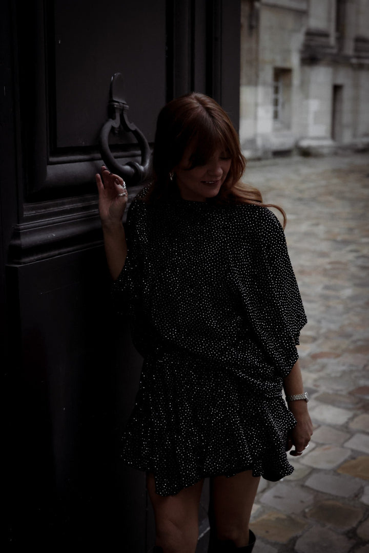 Stardust Top Black & Gold | Topper | Smuk - Dameklær på nett