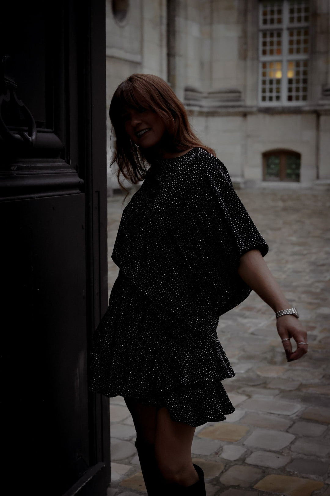 Stardust Top Black & Gold | Topper | Smuk - Dameklær på nett
