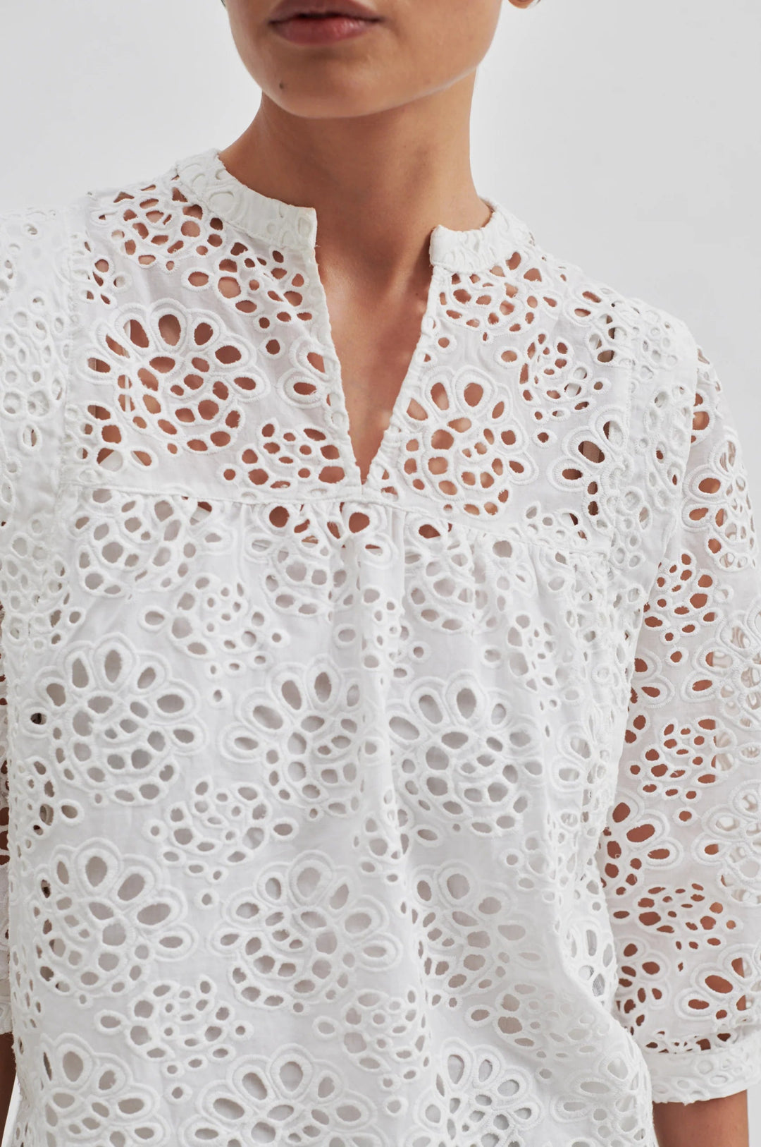 Stefanie Blouse White | Skjorter og bluser | Smuk - Dameklær på nett