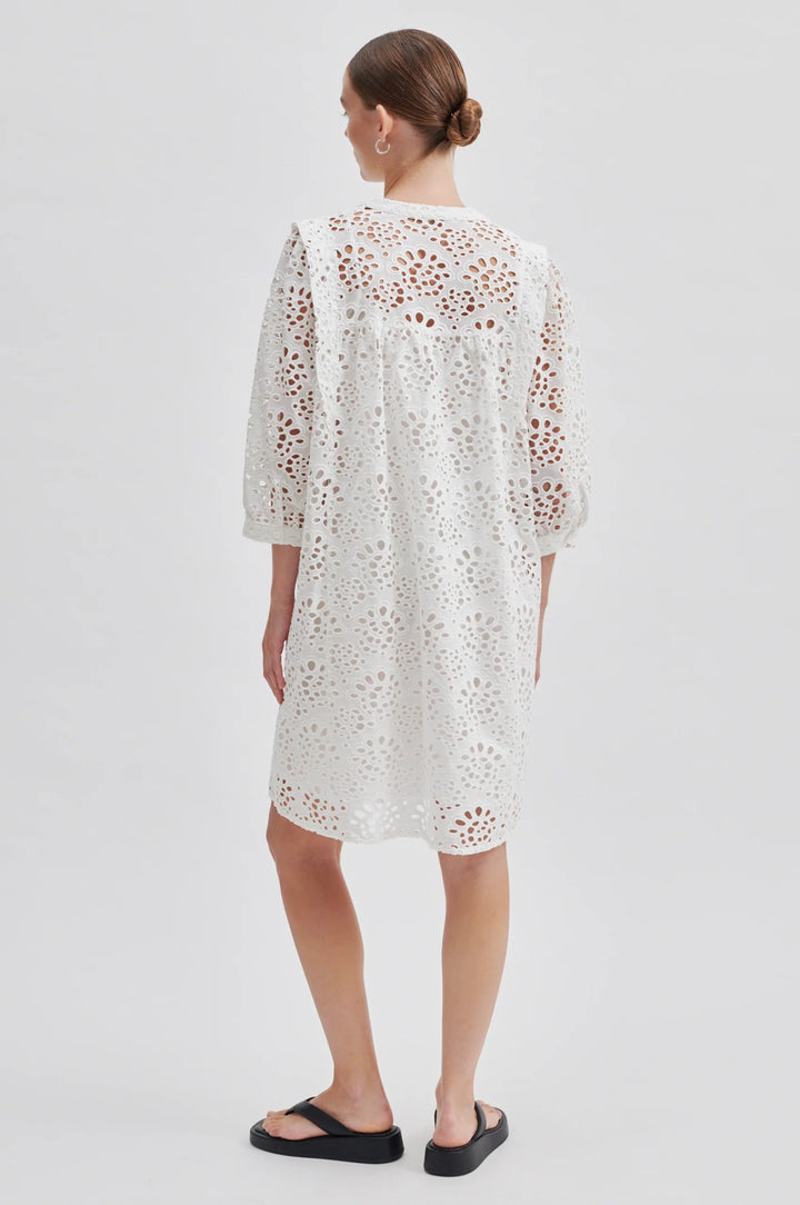 Stefanie Dress White | Kjoler | Smuk - Dameklær på nett