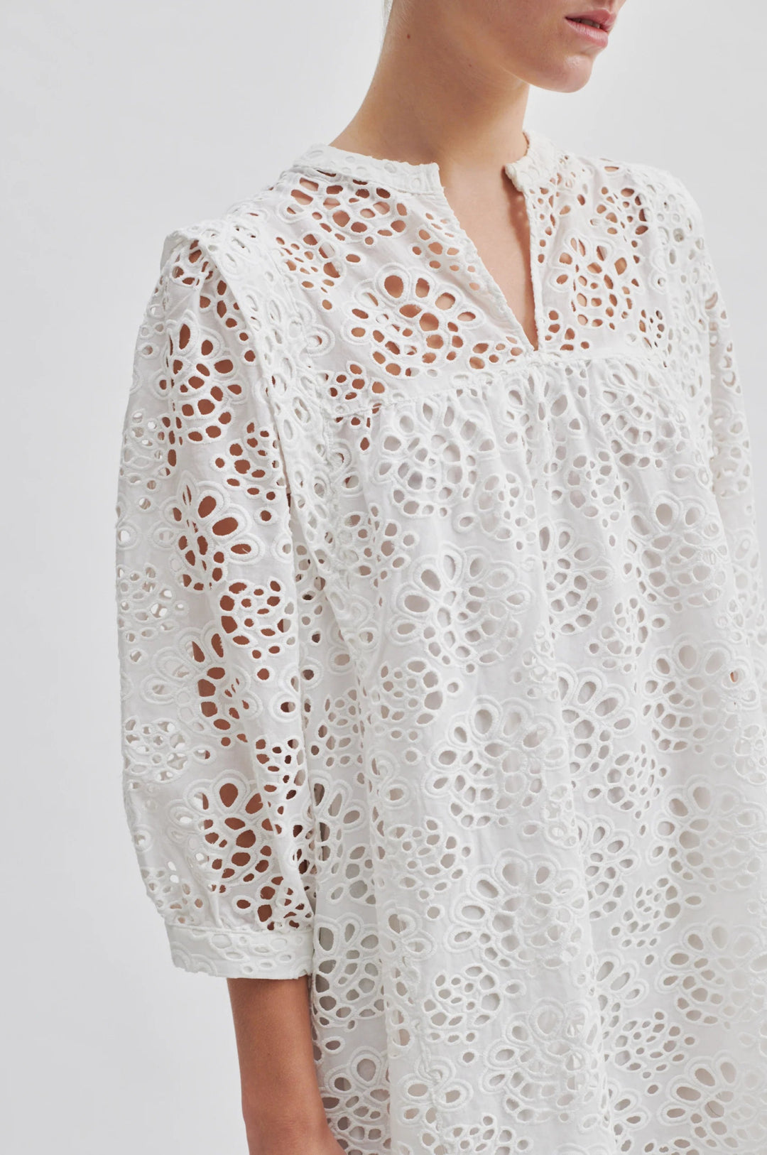 Stefanie Dress White | Kjoler | Smuk - Dameklær på nett
