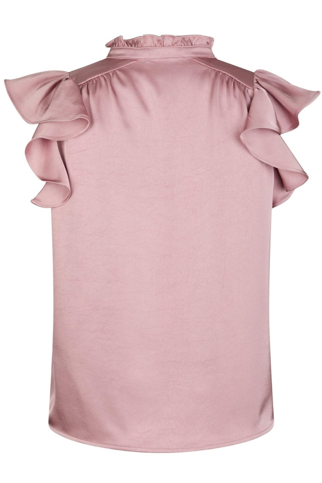 Stella Heavy Sateen Blouse Evening Rose | Skjorter og bluser | Smuk - Dameklær på nett