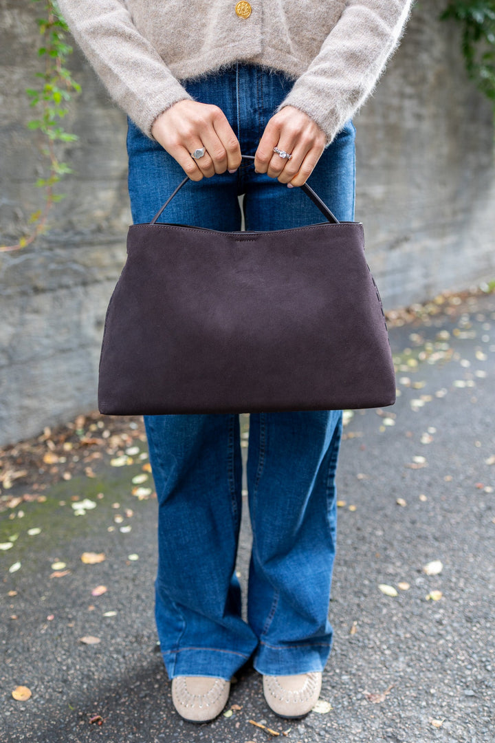 Stella Medium Suede Bag Delicioso | Vesker | Smuk
