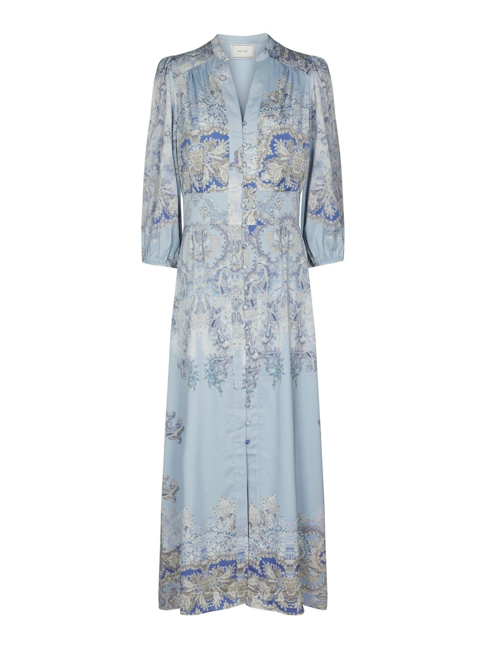 Stellar Artist Paisley Dress Light Blue | Kjoler | Smuk