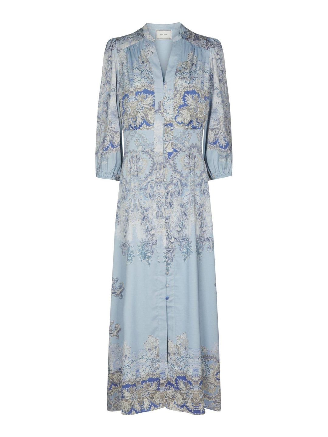 Stellar Artist Paisley Dress Light Blue | Kjoler | Smuk