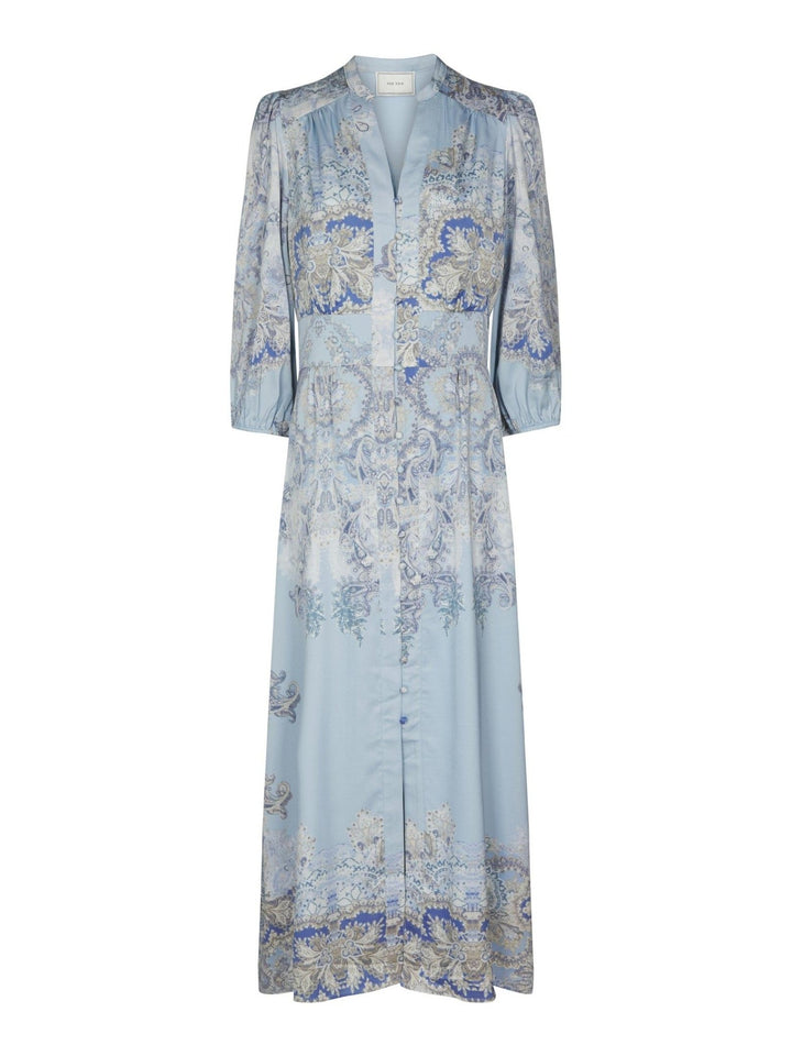Stellar Artist Paisley Dress Light Blue | Kjoler | Smuk