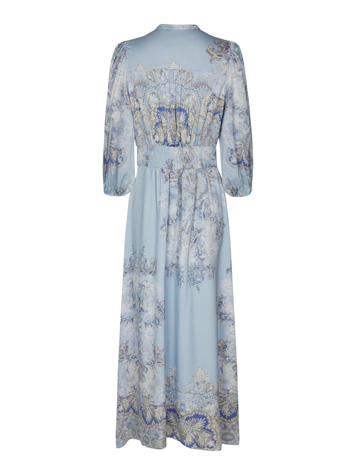 Stellar Artist Paisley Dress Light Blue | Kjoler | Smuk