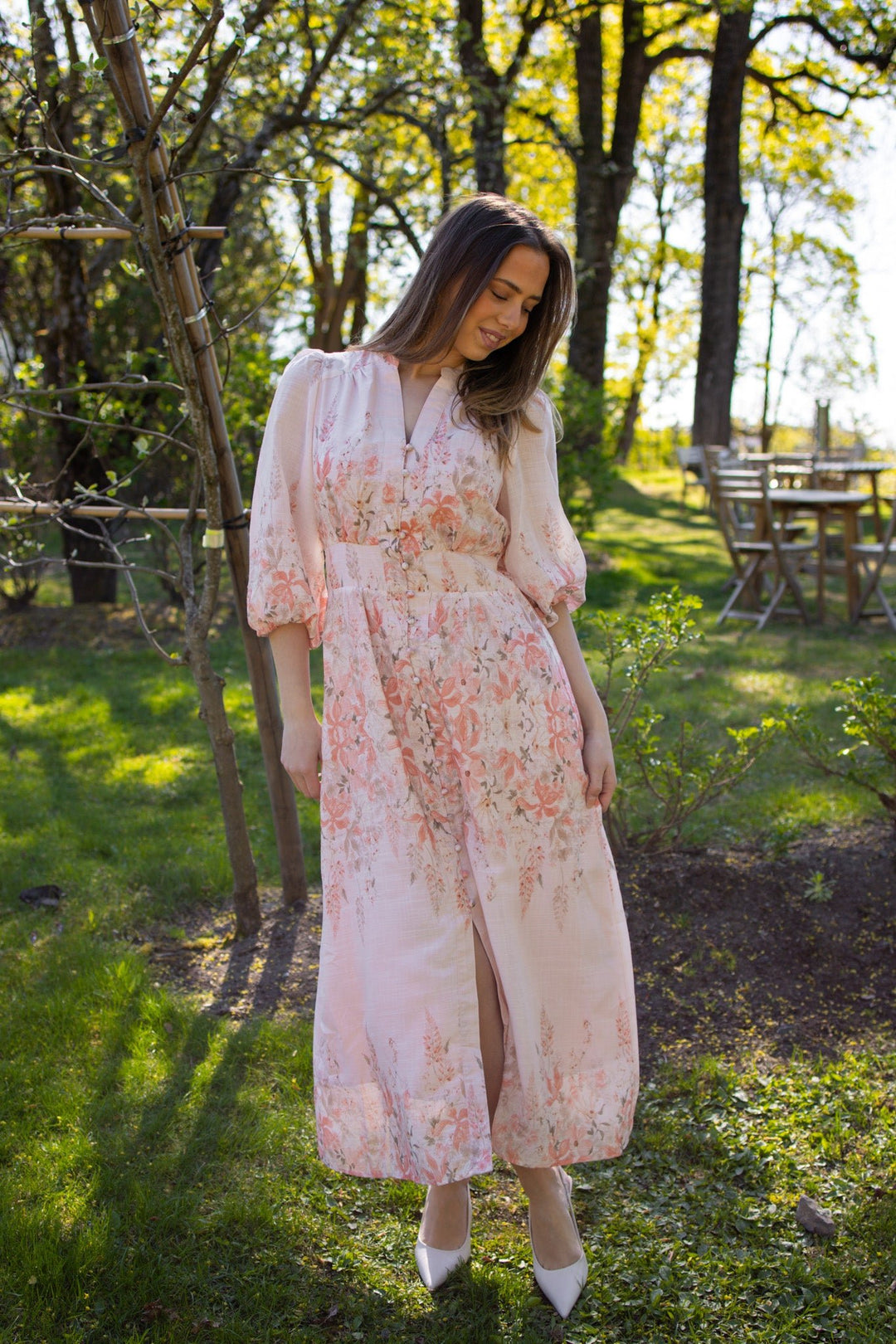 Stellar Blooming Dress Misty Rose | Kjoler | Smuk