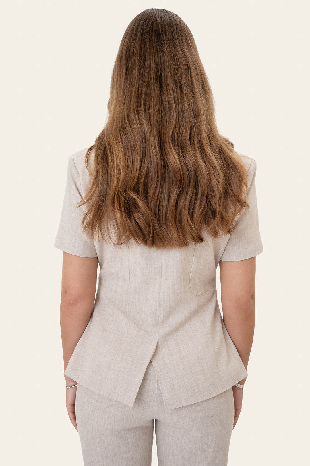 Stine Tee Blazer Beige | Blazer | Smuk