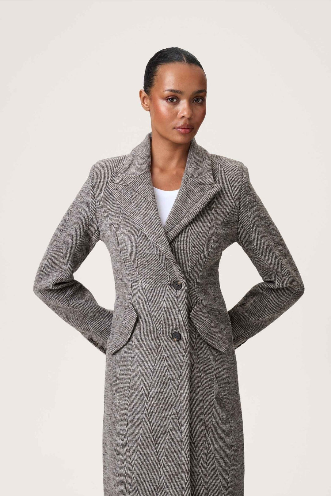 Stockholm Coat Beige | Yttertøy | Smuk