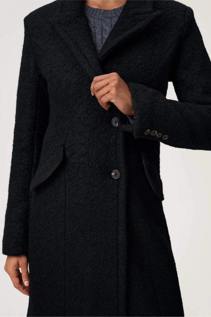Stockholm Coat Black | Yttertøy | Smuk